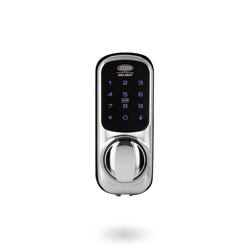 L001T-1K1CPDP - Lockwood Touch Electronic Deadlatch - with 2 Cards