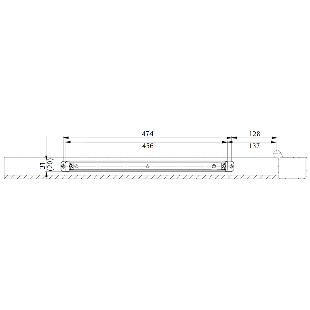 Lockwood Cam Action Concealed Door Closer