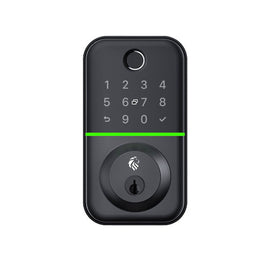 LHL-PDB-B-FLINDERS - The FLINDERS LUXE Bluetooth Deadbolt - Black, Pin, TTLock, Prox, Fingerprint, E-Key & Key override. Supplied with a 60/70mm adjustable deadbolt (4 x AA Battery sold separately)