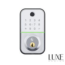 LHL-PDB-S-FLINDERS - The FLINDERS LUXE Bluetooth Deadbolt - Silver, Pin, TTLock, Prox, Fingerprint, E-Key & Key override. Supplied with a 60/70mm adjustable deadbolt (4 x AA Battery sold separately)