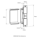 LT220200-507 - Trimec ES200/2000 75mm Extension Lip