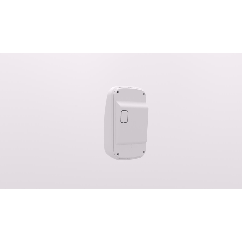 U-Prox PIR Combi VB White - Wireless motion and break glass detector - Vertical Barrier