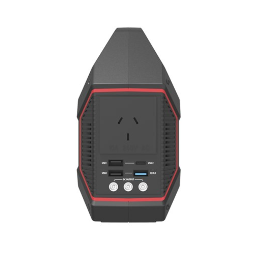 Powertech Portable 155W Power Centre with 100W Inverter and Digital Display