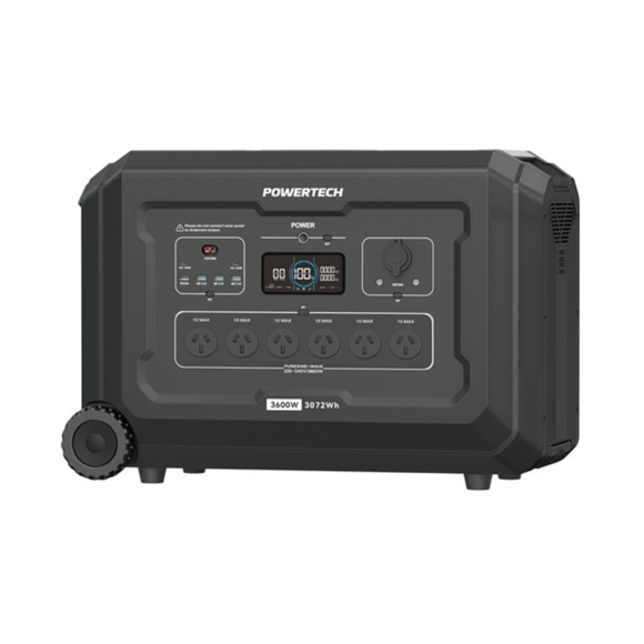 MB4106 - PowerTech 3600W 3072WH Power Station