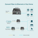 TL-MC200CM - TP-Link Gigabit Ethernet Media Converter (SC, multi-mode) Extends Up to 550 meters