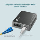 TL-MC200CM - TP-Link Gigabit Ethernet Media Converter (SC, multi-mode) Extends Up to 550 meters