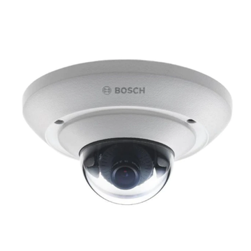 Bosch NUC-21012-F2 - IP HD MicroDome 720P Indoor, 1/4 CMOS, 12VDC/PoE 2.5mm Lens