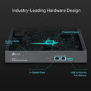 TL-OC300 - TP-Link Omada Hardware Controller PORT: 2× 10/100/1000 Mbps Ethernet Ports, 1× USB 3.0 Port