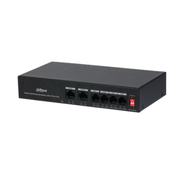 DH-PFS3006-4ET-36 - Dahua 6-Port Fast Ethernet Switch with 4-Port PoE