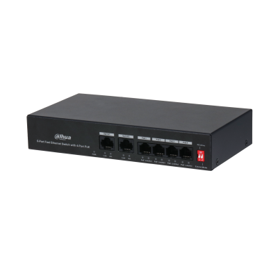 DH-PFS3006-4ET-36 - Dahua 6-Port Fast Ethernet Switch with 4-Port PoE