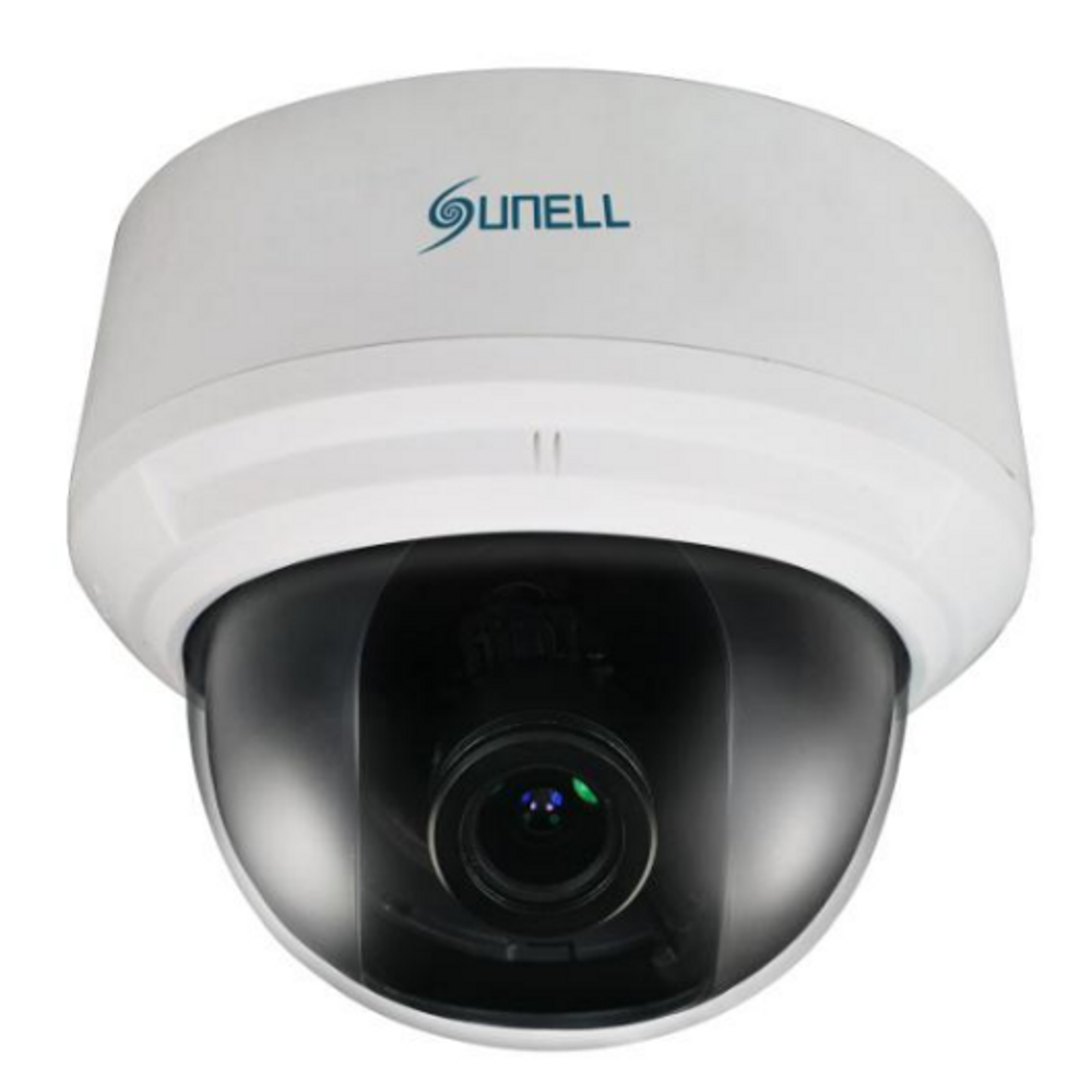 Sunell - 2MP Indoor dome, 2.8-12mm lens, 12VDC/PoE