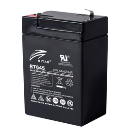 RT645 - Ritar 6V 4.5Ah Sealed Lead Acid Battery