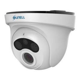 Sunell - 4MP IR Minidome, 3.6mm lens, 12VDC/PoE, 10-15m IR