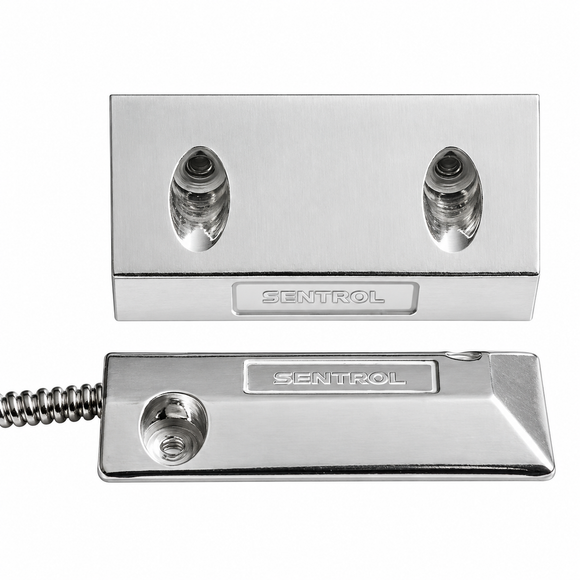 2207AH-L - Sentrol Hardwired High Security Roller Dr Reed Switch (Biased)