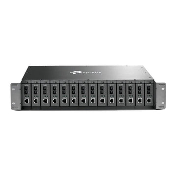 TL-MC1400 - TP-Link 14-slot Unmanaged Media Converter Chassis, Single Power Supply