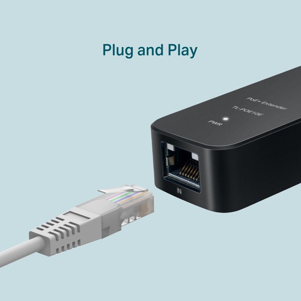 TL-POE10E - TP-Link Fast Ethernet PoE+ Extender