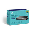 TL-SF1006P - TP-Link TL-SF1006P 6-Port 10/100 Mbps Desktop Switch with 4-Port PoE+