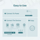 TL-SG1008P - TP-LINK TL-SG1008P 8-Port Gigabit Desktop Switch with 4-Port PoE (53W)