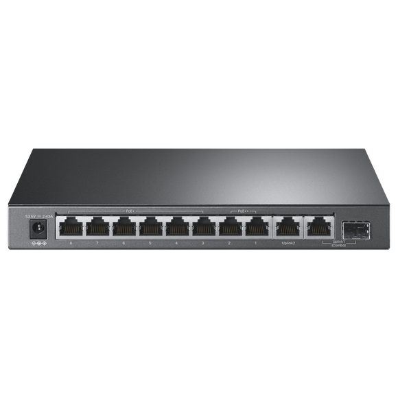TL-SG1210PP - TP-Link 10-Port Gigabit Desktop Switch with 6-Port PoE+ and 2-Port PoE++