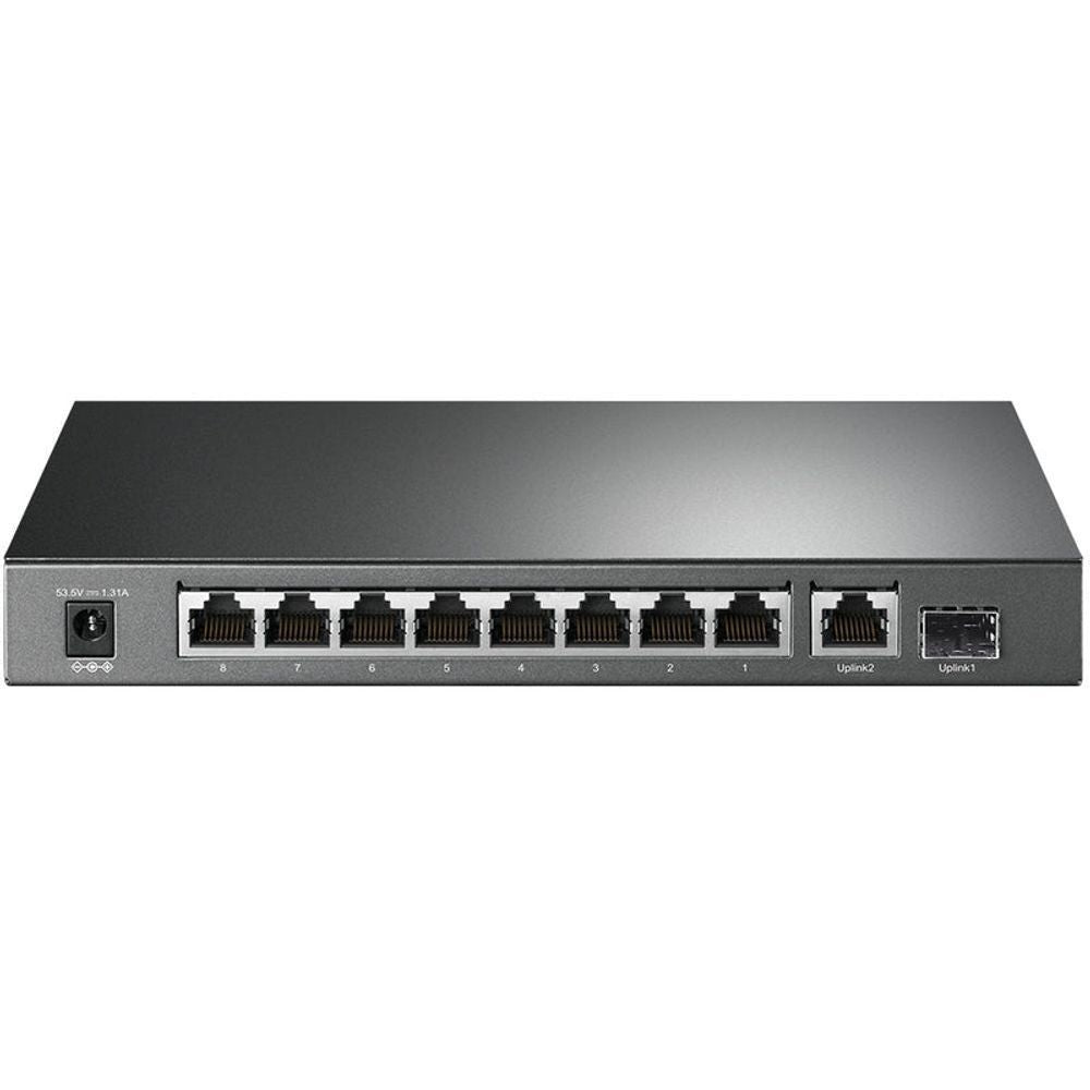 TL-SG1210P - TP-Link 10-Port Gigabit Desktop Switch with 8-Port PoE+