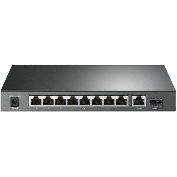 TL-SG1210P - TP-Link 10-Port Gigabit Desktop Switch with 8-Port PoE+