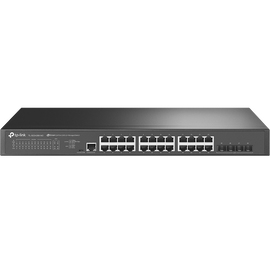 TL-SG3428X-M2 - TP-Link JetStream 24-Port 2.5GBASE-T L2+ Managed Switch with 4 10GE SFP+ Slots