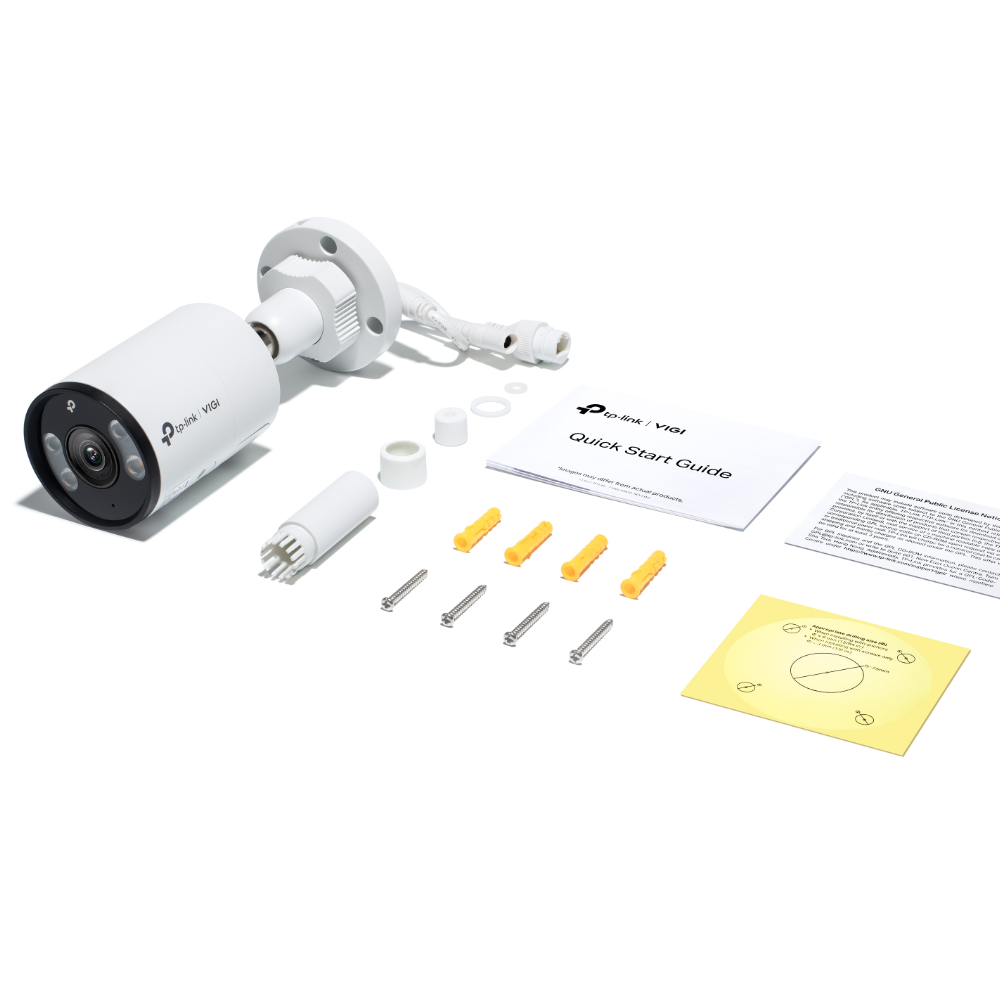 VIGI C355(4mm) - TP-Link VIGI 5MP Outdoor Full-Colour Bullet Network Camera