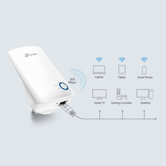 TL-WA850RE - TP-Link300Mbps Wireless N Wall Plugged Range Extender