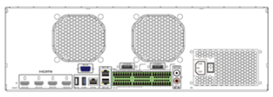 TVT-64CHNVR-ND - 64 Channel 4K NVR 16 x HDD slots & 4K output (no POE) - Does NOT include HDD (Sold Separately).