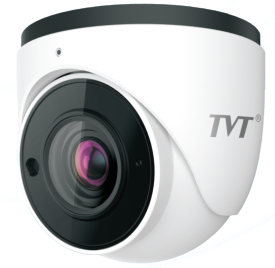 TVT-D2812-8MP - TVT 4K 8MP motorised dome camera 2.8-12mm