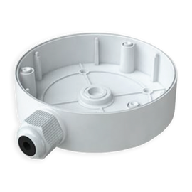 TVT-YHX0206 Junction box for PTZ Mini. Aluminum alloy, waterproof design, IP66, white