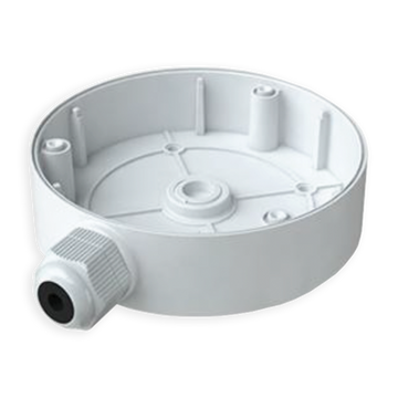 TVT-YXH0206 - Junction box for PTZ Mini. Aluminum alloy, waterproof design, IP66, white