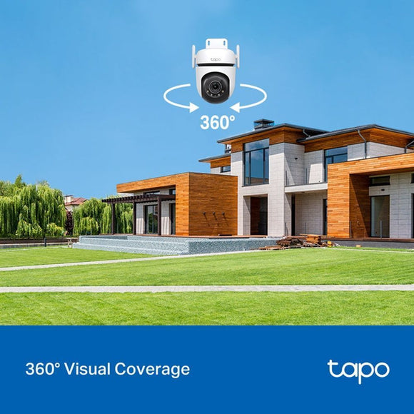 TL-TAPOC520WS - TP-Link Tapo C520WS Outdoor Pan/Tilt Security Wi-Fi Camera, 2k, 1080P, 360° horizontal & 130° vertical , Power : AC Adapter