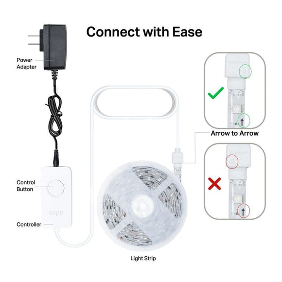 TL-TAPOL930-5 - TP LINK Tapo L930-5, Smart Wi-Fi Light Strip, Multicolour, 13watt, 100-240 V, 50/60 Hz