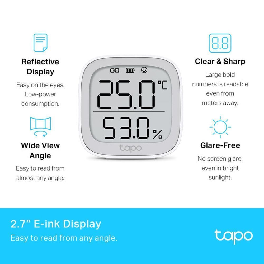 TL-TAPOT315 - TP-Link Tapo T315 Tapo Smart Temperature & Humidity Monitor