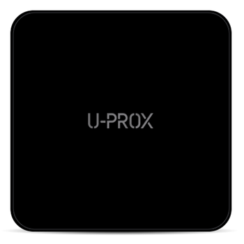 U-Prox Siren Black - A compact indoor siren to to deter intruders and warn users or neighbours. LED