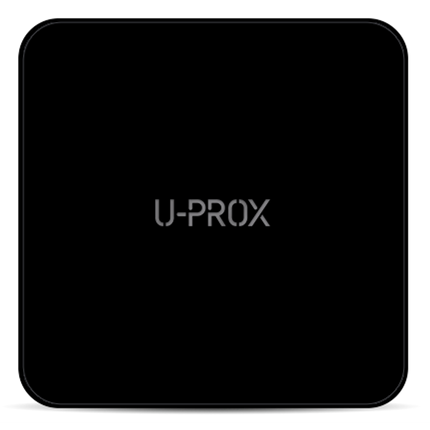 U-Prox Siren Black - A compact indoor siren to to deter intruders and warn users or neighbours. LED