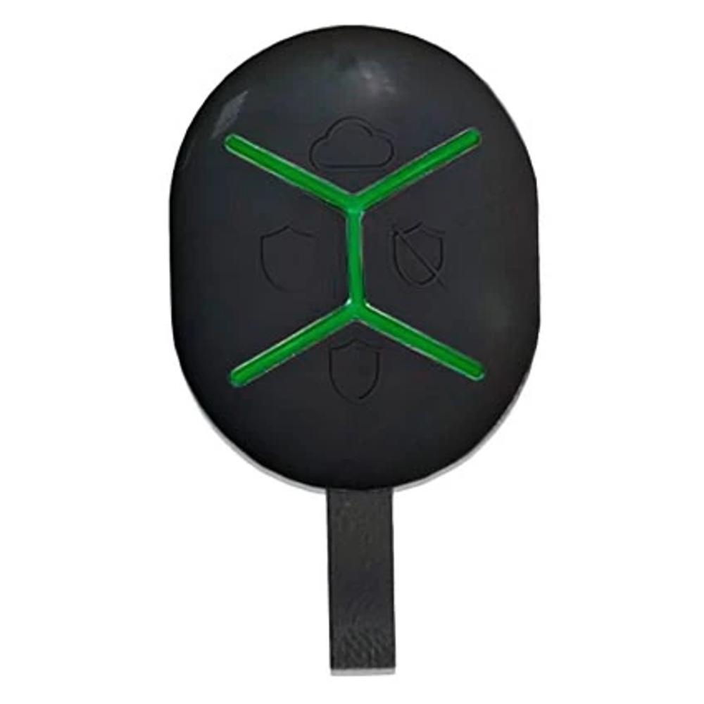 Prox Rte Button U-Prox Keyfob B4 Black - Wireless Remote, three buttons for controllin ...