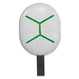 U-Prox Keyfob B4 White - Wireless Remote, three buttons for controlling and one programmable button