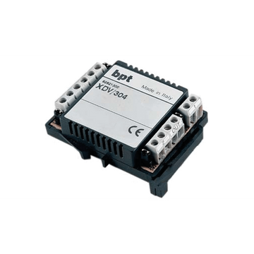 BPT 4-output video distributor for signal distribution.