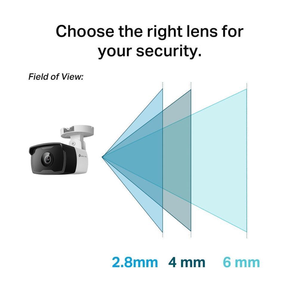 TL-VIGIC330I(2.8MM) - TP-Link VIGI C330I(2.8mm) 3MP Outdoor IR Bullet Network Camera