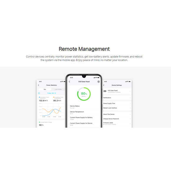 VIGI SP6020 - TP-Link VIGI Intelligent Solar Power Supply System 60W 20Ah
