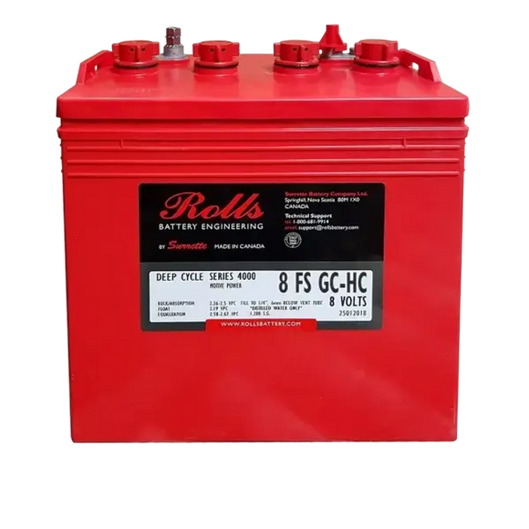 8FSGC-HC - Rolls Deep Cycle Series Battery 182Ah