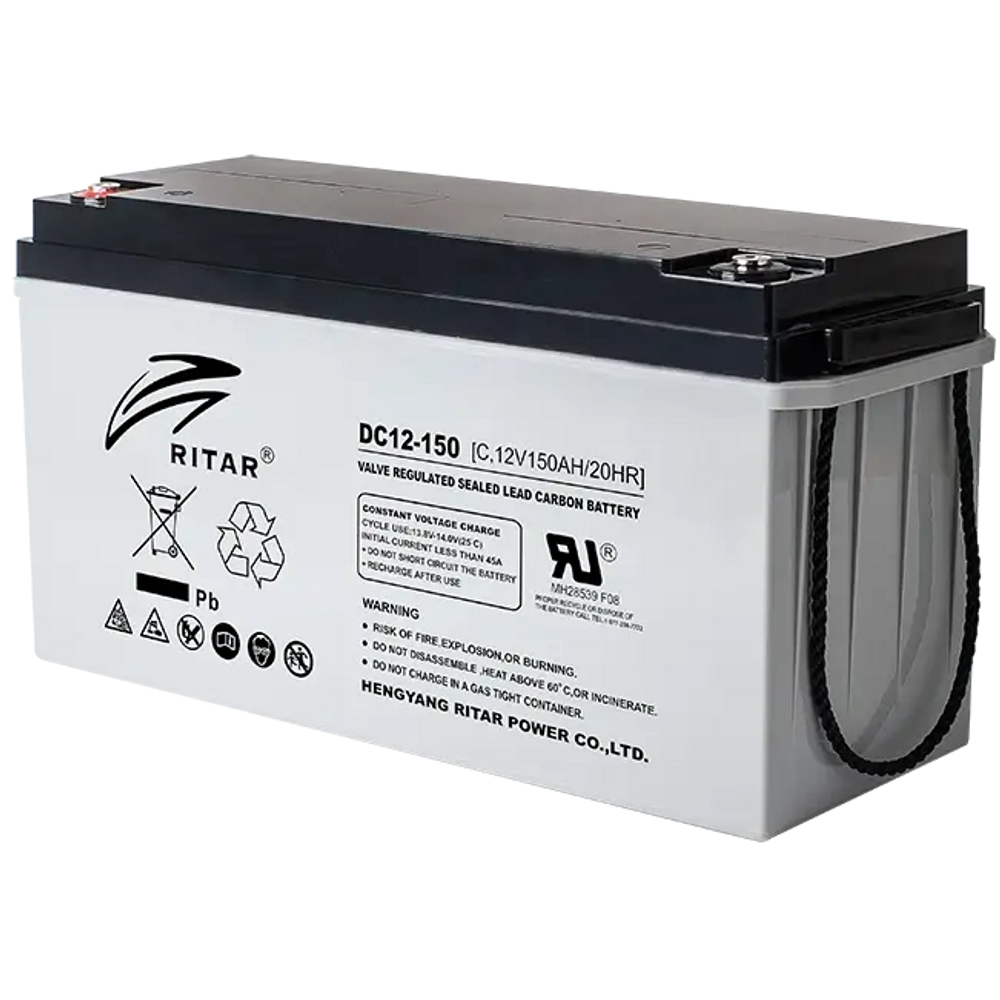 DC12-100S - Ritar 12V 100Ah DC Series AGM Deep Cycle Battery