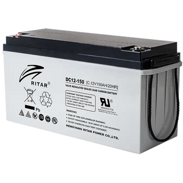 DC12-100S - Ritar 12V 100Ah DC Series AGM Deep Cycle Battery