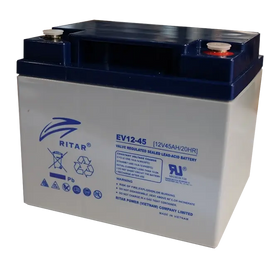 EV12-45 - Ritar 12V 45Ah EV Series AGM Deep Cycle Battery