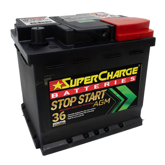 MF44HSS - Supercharge Stop/Start MF44HSS Battery 50Ah