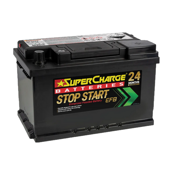 MF66EF - Supercharge Stop/Start MF66EF Battery 65Ah
