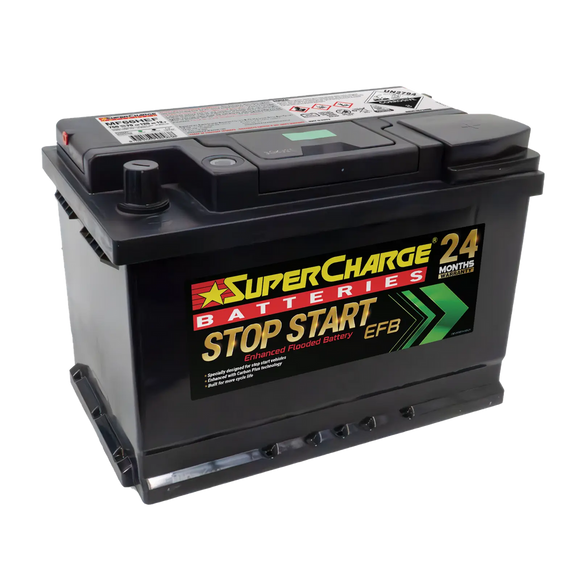 MF66HEF - Supercharge Stop/Start MF66HEF Battery 70Ah