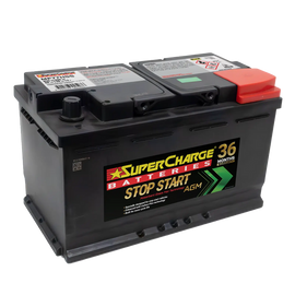 MF77HSS - Supercharge Stop/Start MF77HSS Battery 80Ah